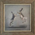 boxing hares